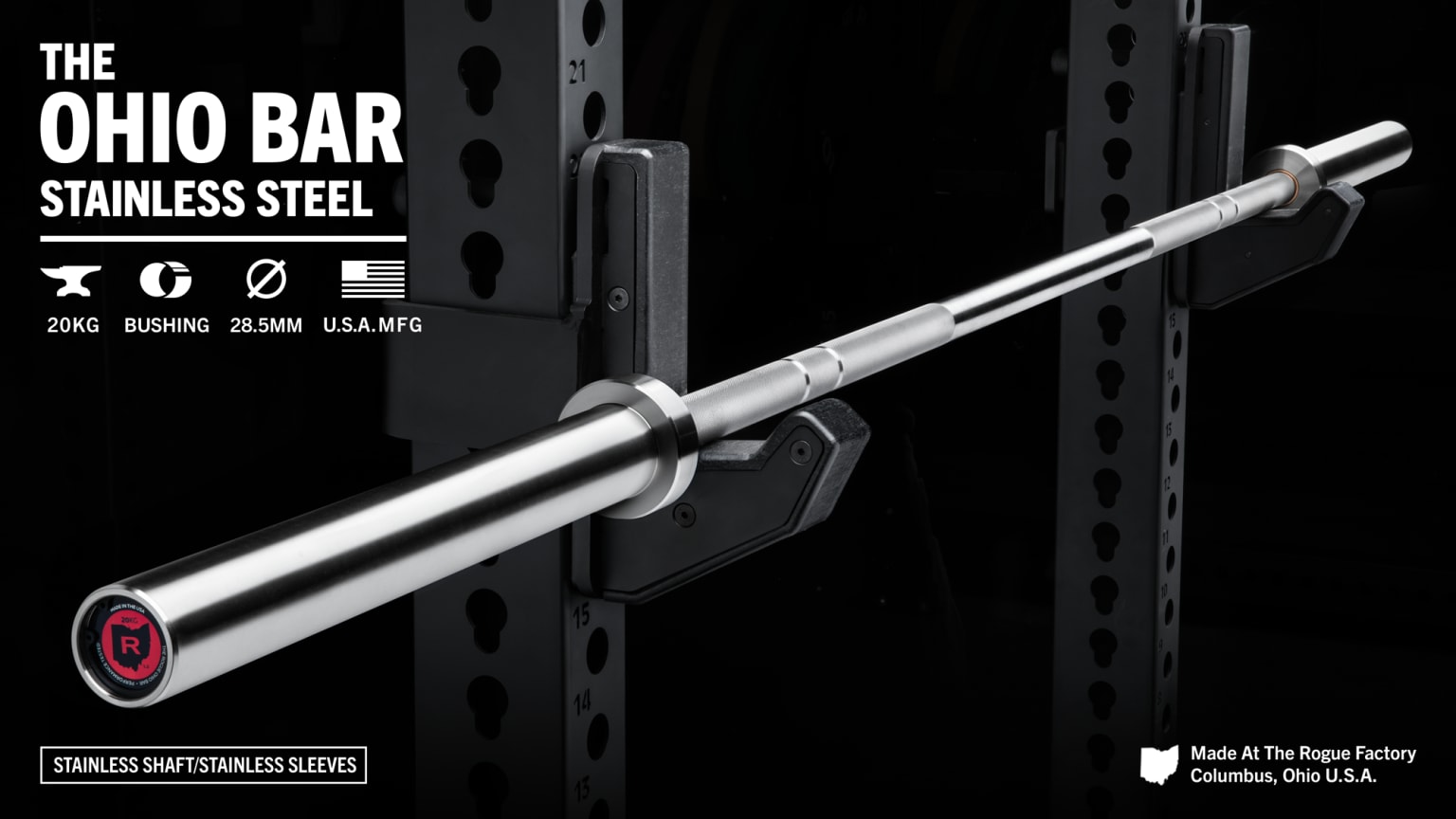 Rogue mens on sale barbell